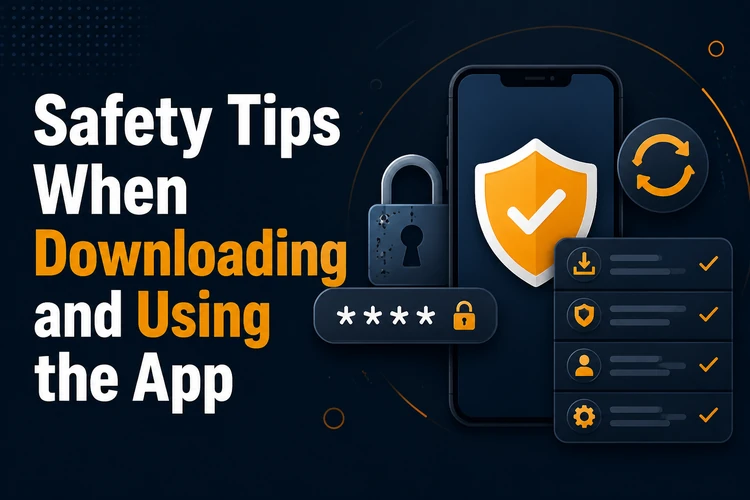 Safety Tips When Downloading and Using the App