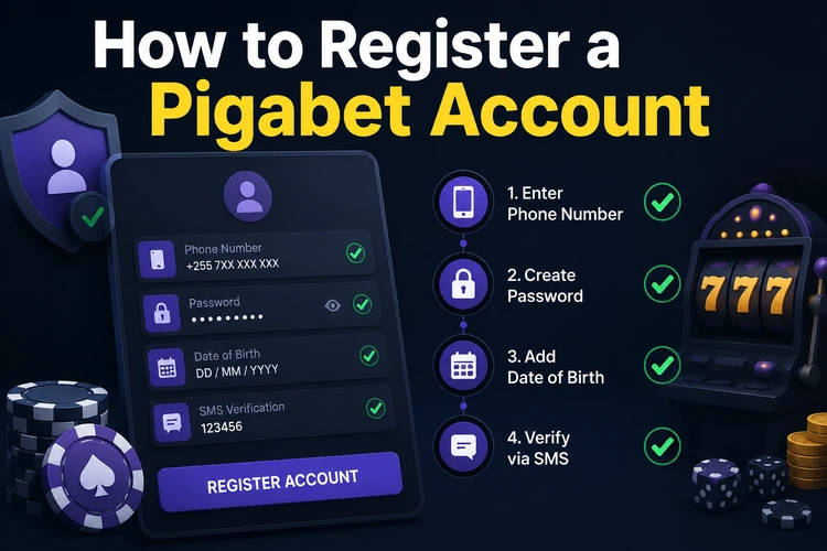 How to Register a Pigabet Account